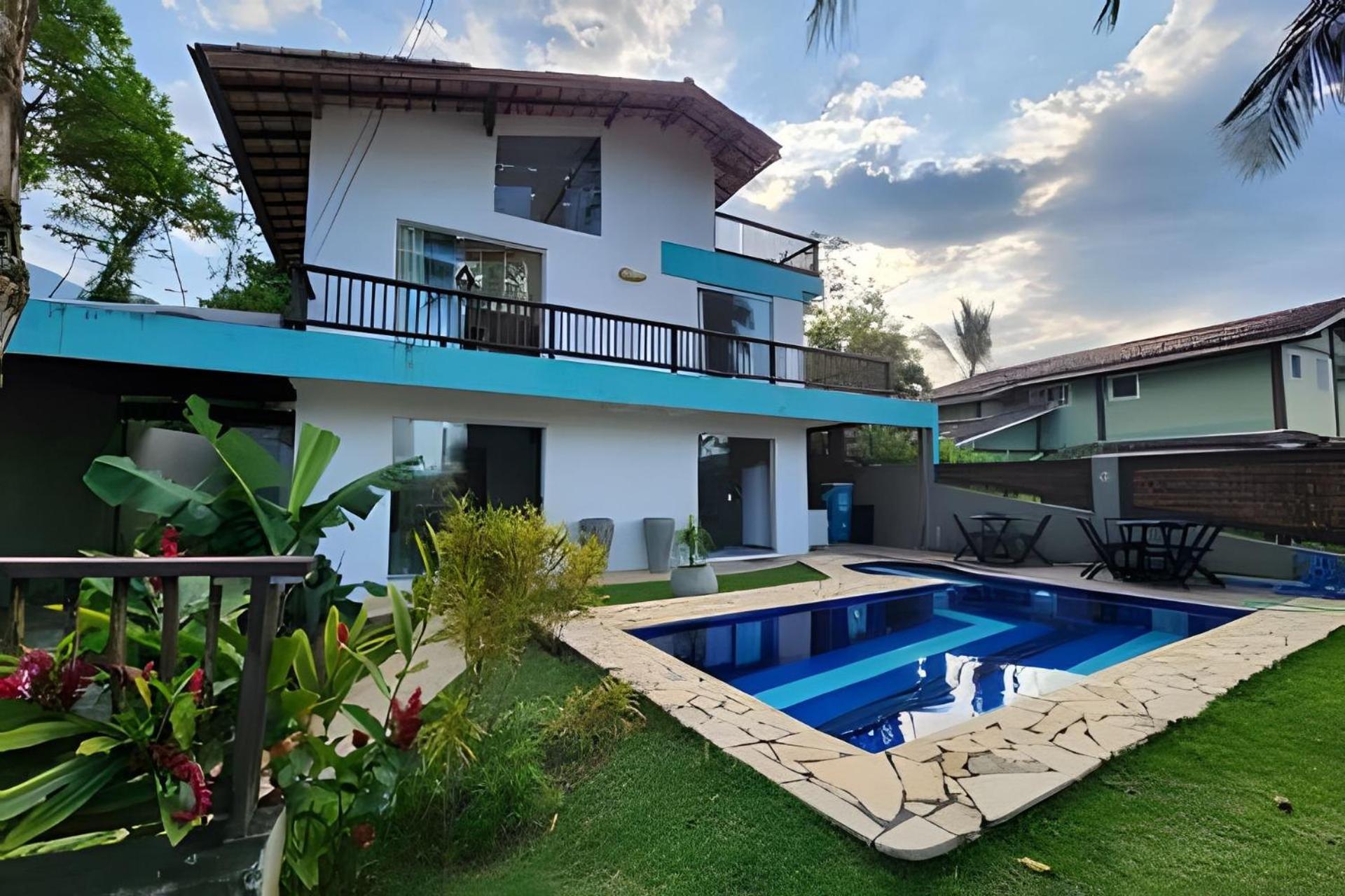 Bela Casa De 4 Suites Com Piscina E Vista - Curral إلهابيلا المظهر الخارجي الصورة